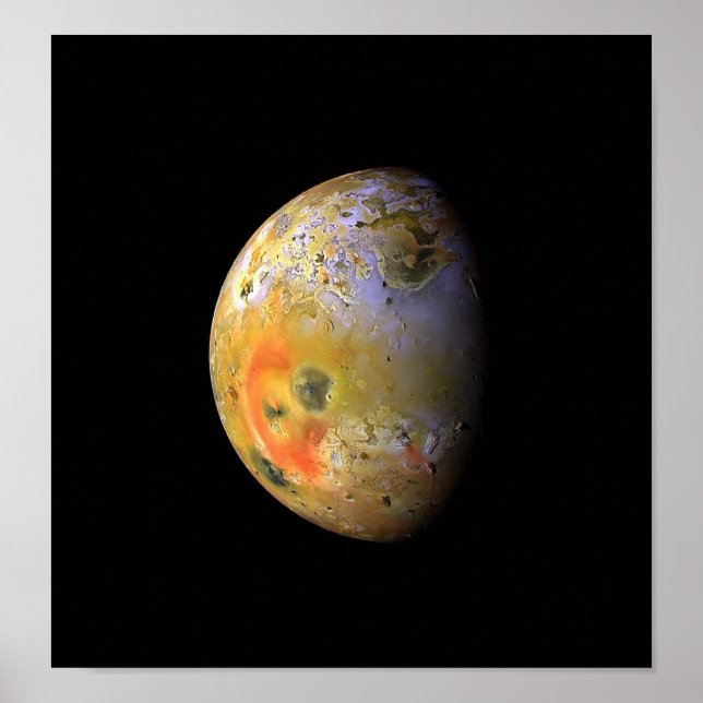 Poster Jupiter moon Lo NASA (Devant)