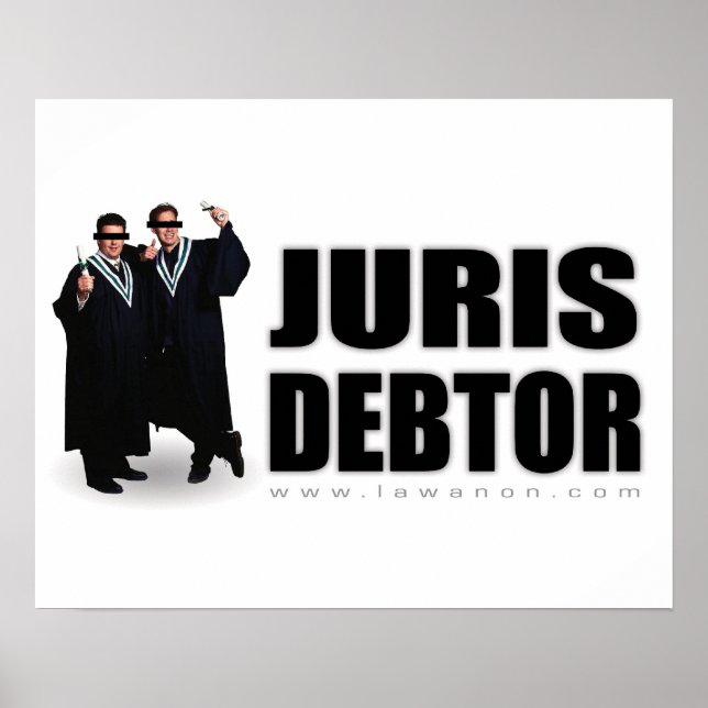 Poster "Juris Debtor" Imprimer (Devant)