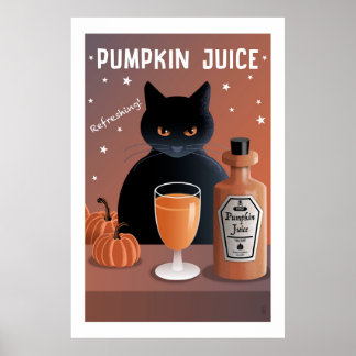 Poster Jus de citrouille