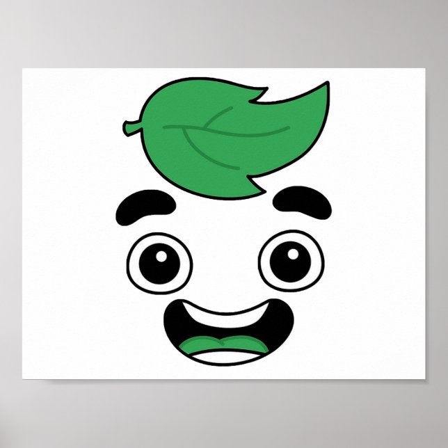 Poster Jus de goyave Défis verts (Devant)