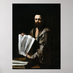 Poster Jusepe de Ribera Euclid