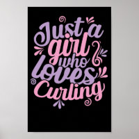 Just a girl who loves curling sports d'hiver
