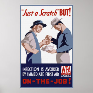Poster Just a Scratch