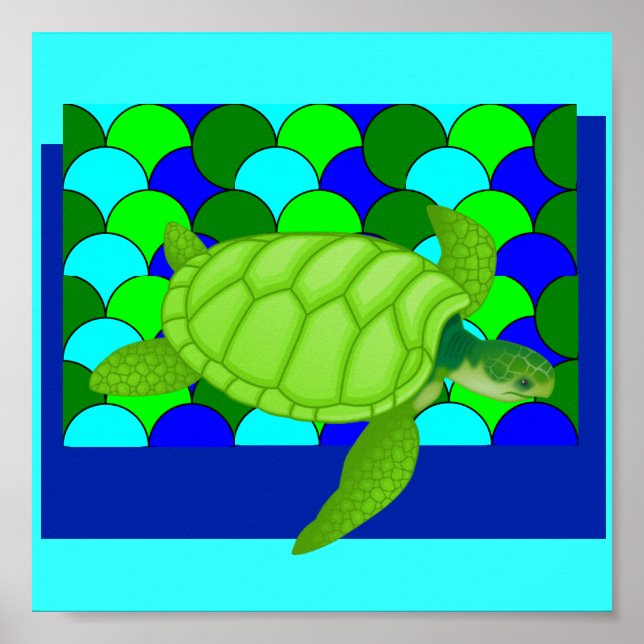 Poster-Just for Kids-See Turtle Poster (Vorne)