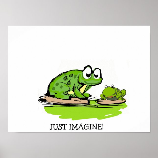 Poster Just Imagine (Devant)