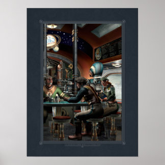 Poster Juste autour de l'affiche du coin (18x24")