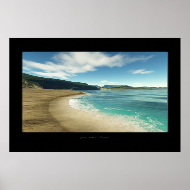 Poster juste ce que je veux (Devant)