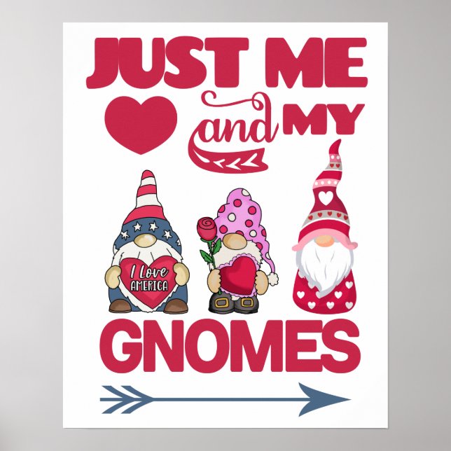Poster Juste moi et mes Gnomes (Devant)