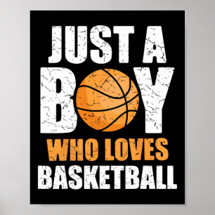 Poster Juste Un Garçon Qui Aime Bysketbyll
