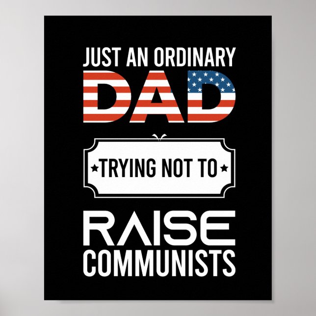 Poster Juste Un Père Ordinaire Essayant De Ne Pas Élever  (Devant)