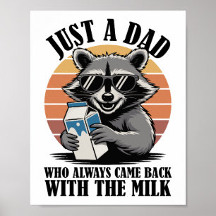 Poster Juste Un Père Qui Est Toujours Revenu Avec Le Racc