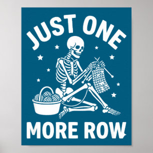 Poster Juste une autre rangée de squelette au crochet - D