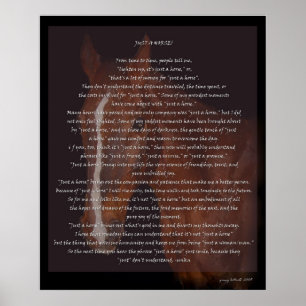 Poster Juste une copie de cheval