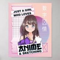 Juste Une Fille Qui Aime Anime & Sketching - Kawai