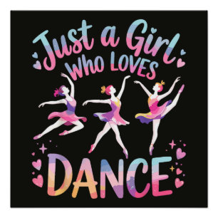 Poster Juste une fille qui aime la danse