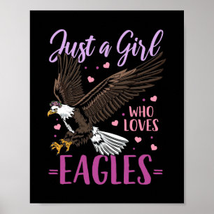 Poster Juste une fille qui aime les aigles