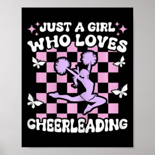 Poster Juste une fille qui aime les filles cheerleaders C