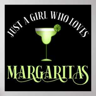 Poster Juste une fille qui aime Margaritas