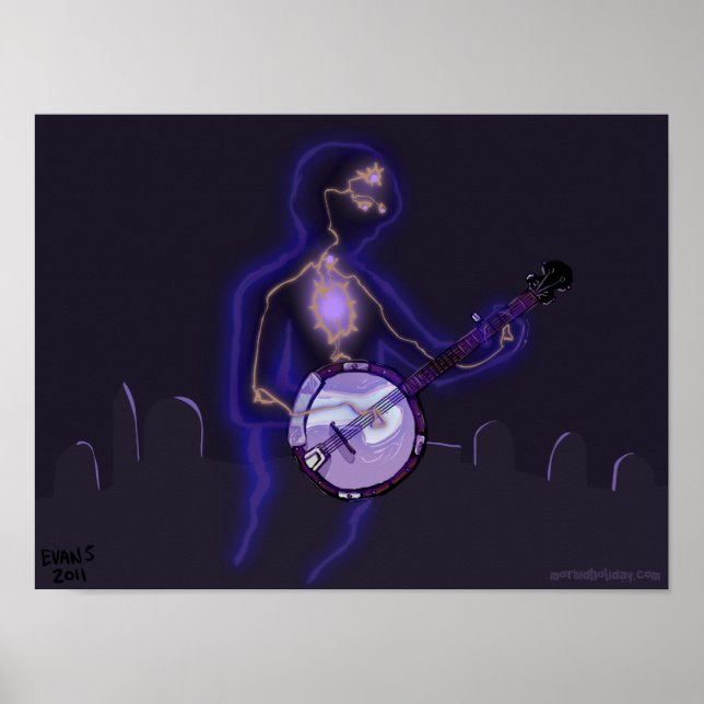 Poster Juste une hantée et une cueillette (Devant)