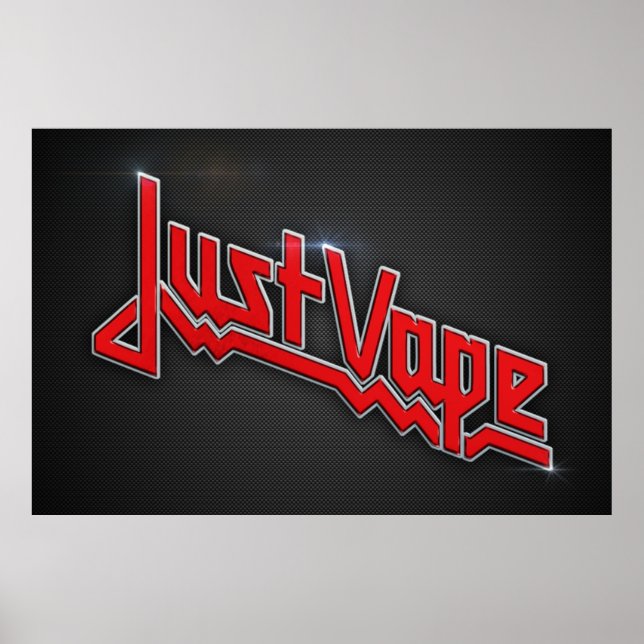 Poster Juste Vape (Devant)