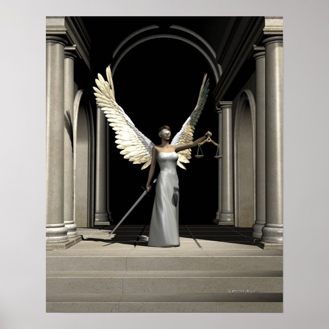 POSTER JUSTICE (Devant)