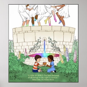 Poster Justice bien-aimée