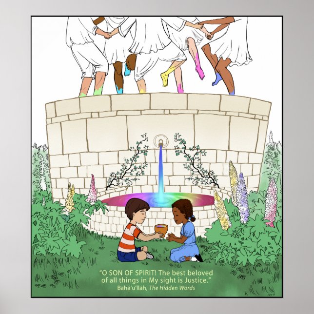 Poster Justice bien-aimée (Devant)