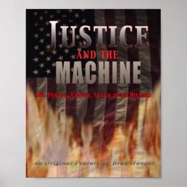 Poster Justice et machine