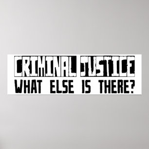 Poster Justice pénale quoi encore est là ?