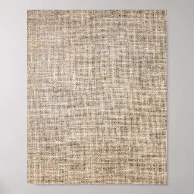 Poster Jute Textile (Devant)