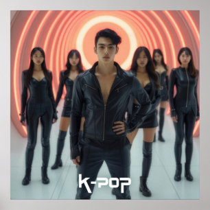 POSTER K-POP - SEOUL - ASIE