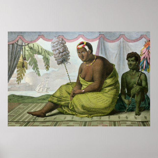 Poster Ka'ahumanu, reine des îles Sandwich (Devant)