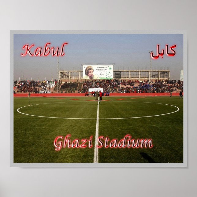 Poster Kaboul - Stade Ghazi - (Devant)