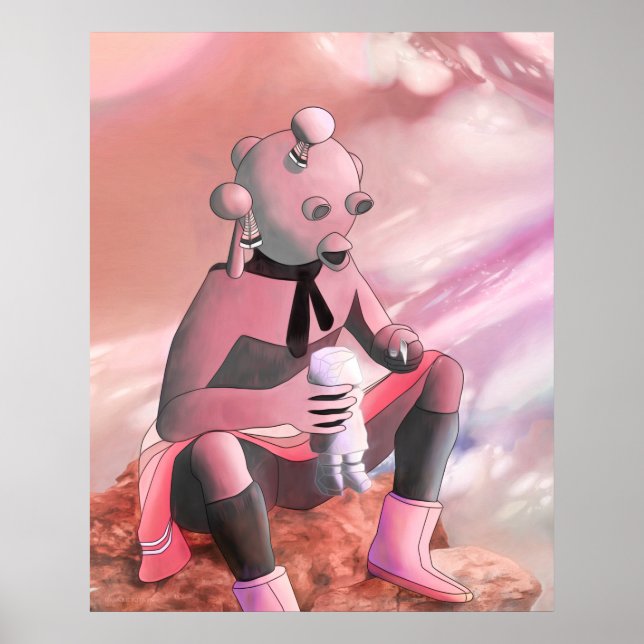 POSTER KACHINA MUDHEAD CARVER (Devant)