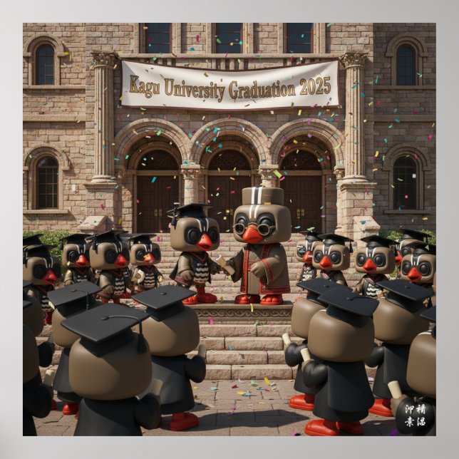 Poster Kagu Graduation Ceremony (Devant)