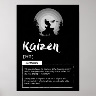 Poster Kaizen - Le concept japonais du succès
