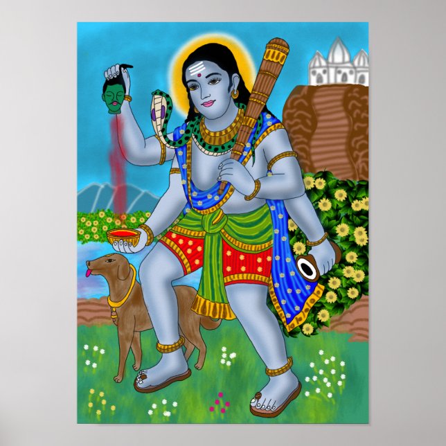 Poster Kal Bhairav  (Devant)