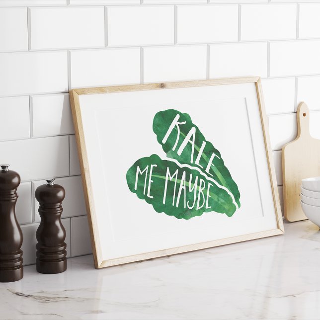 Poster Kale Me Peut-Être (Créateur téléchargé)