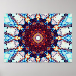 Poster Kaleidoscope | Mandala Art