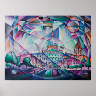 Poster "Kaleidoscope politique" par Timothy Orikri