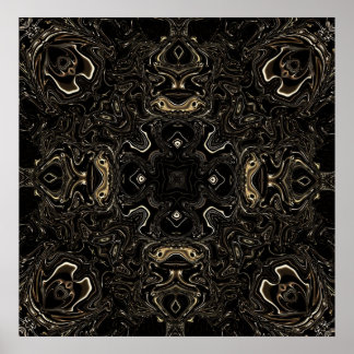 Poster Kaleids foncés