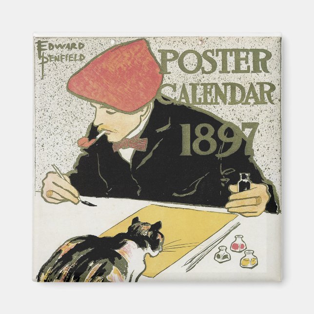 Poster-Kalender 1897 Magnet (Vorne)
