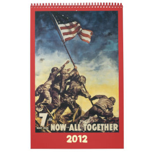 Poster-Kalender 2012 des Weltkriegs Kalender
