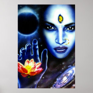 Poster Kali - cycles d'affiche de la vie