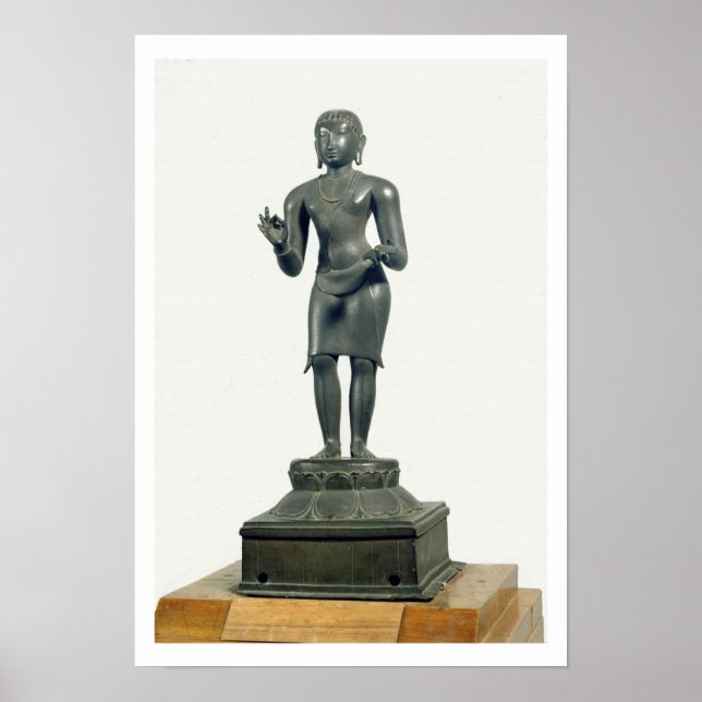 Poster Kali, Tamil Nadu, feu Chola (bronze) (Devant)