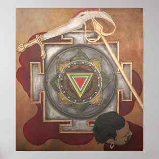 Poster Kali Yantra