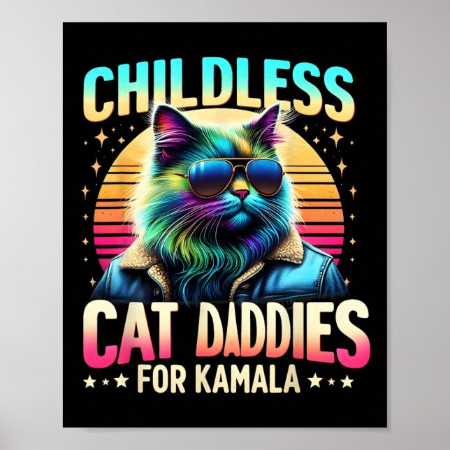 Poster Kamala Des Daddies De Chats Sans Enfants Pour Kama (Devant)