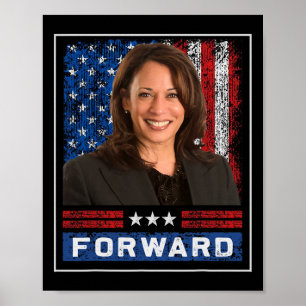 Poster Kamala en avant présidente Kamala Harris Wheimer 2