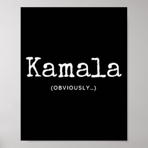 Poster Kamala (évidemment)