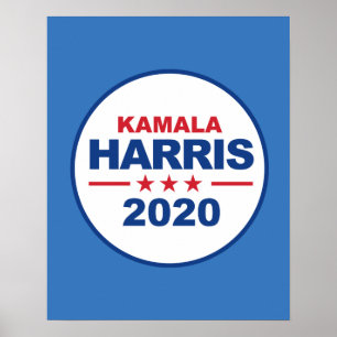 Poster Kamala Harris 2020 - autocollant -